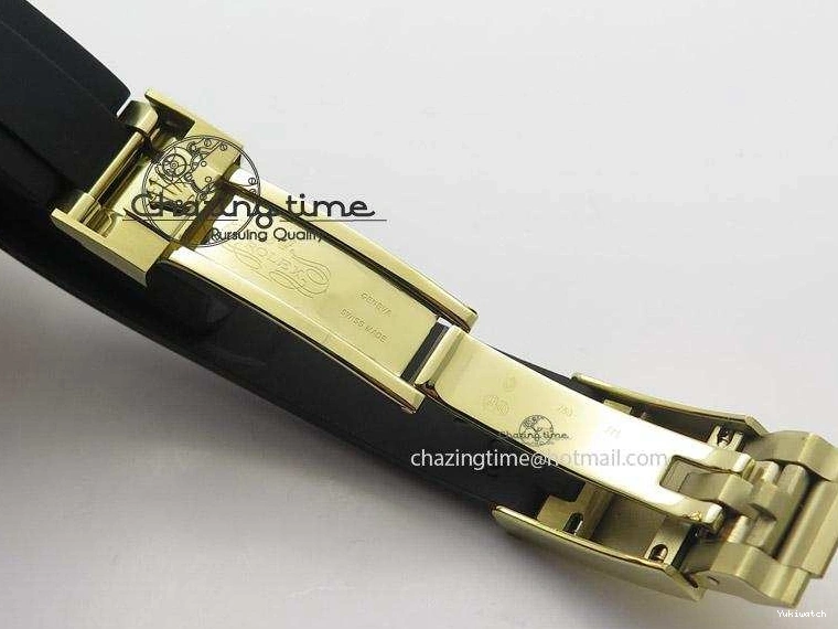 Maker Black A7750@6 Rubber BP Markers Sticks Daytona Gold Strap On Dial Subdial YG 0503